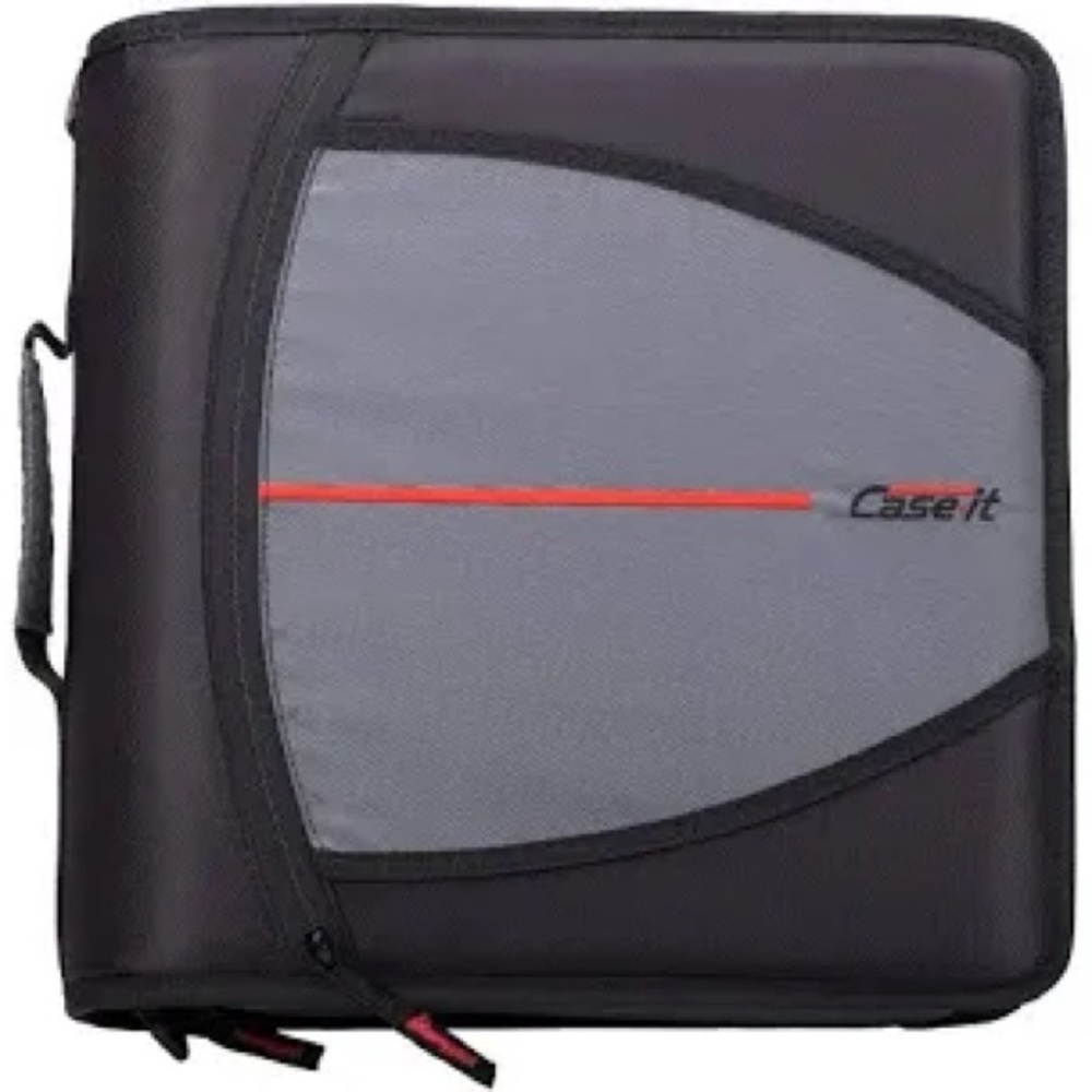 Case-it Mighty Zip Tab Zipper Binder